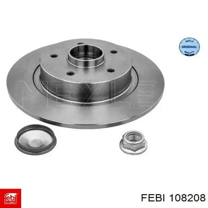 Гальмівні диски 108208 Febi