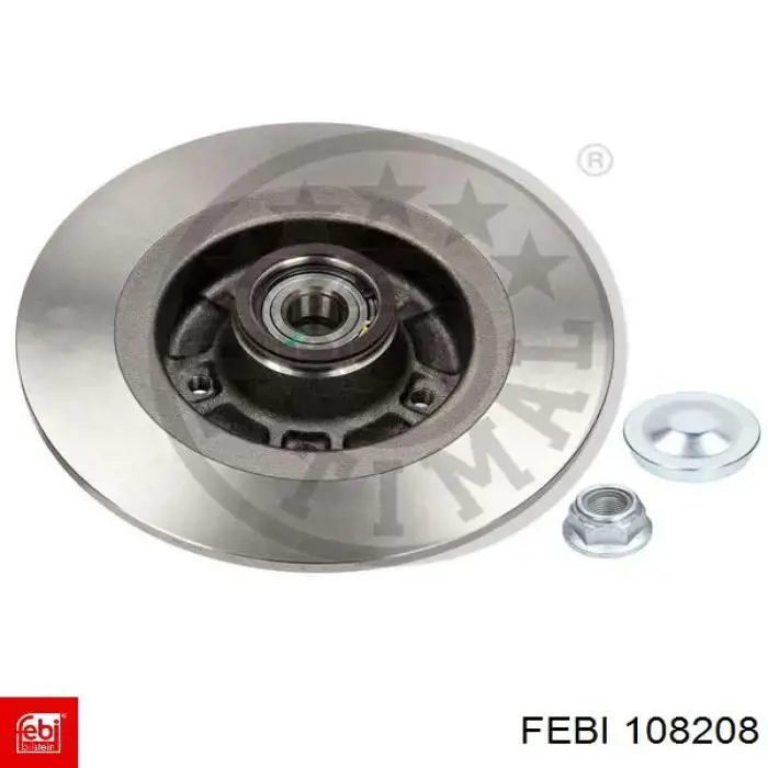 108208 Febi Дискові гальма