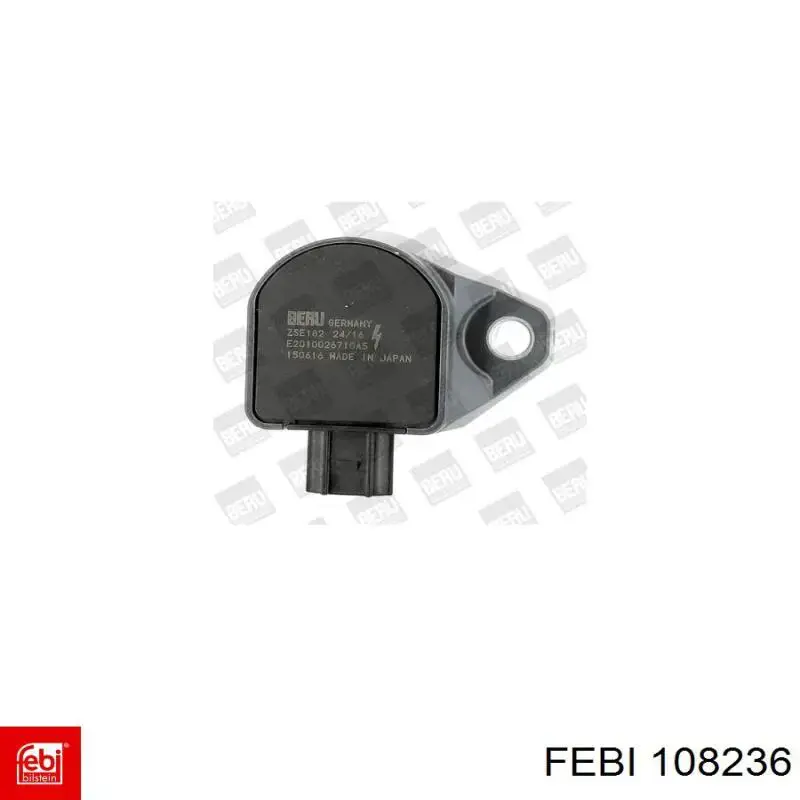 Котушка запалювання 108236 Febi