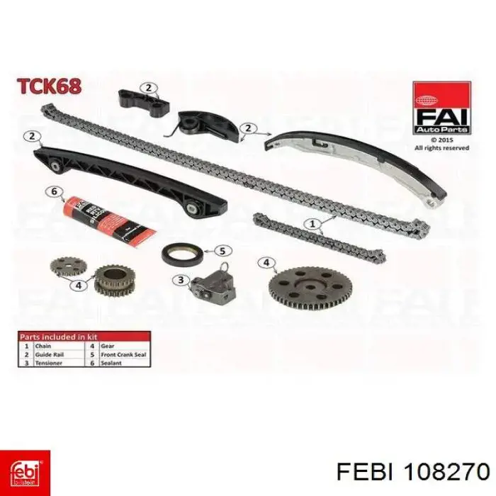 Купити 108270 Febi 