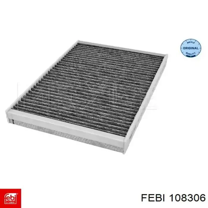 Фільтр повітряний обігрівача Febi 108306 ціна, від 14.39 USD