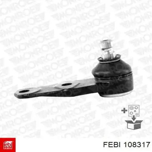 Купити 108317 Febi Автомобільний фільтр повітря