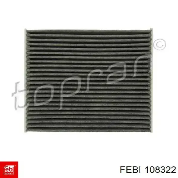 Фільтр повітряний обігрівача Febi 108322 ціна, від 7.09 USD