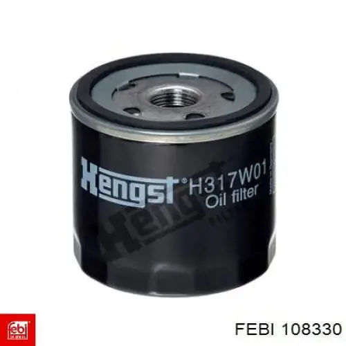 Масляний фільтр двигуна Febi 108330 ціна, від 5.64 USD
