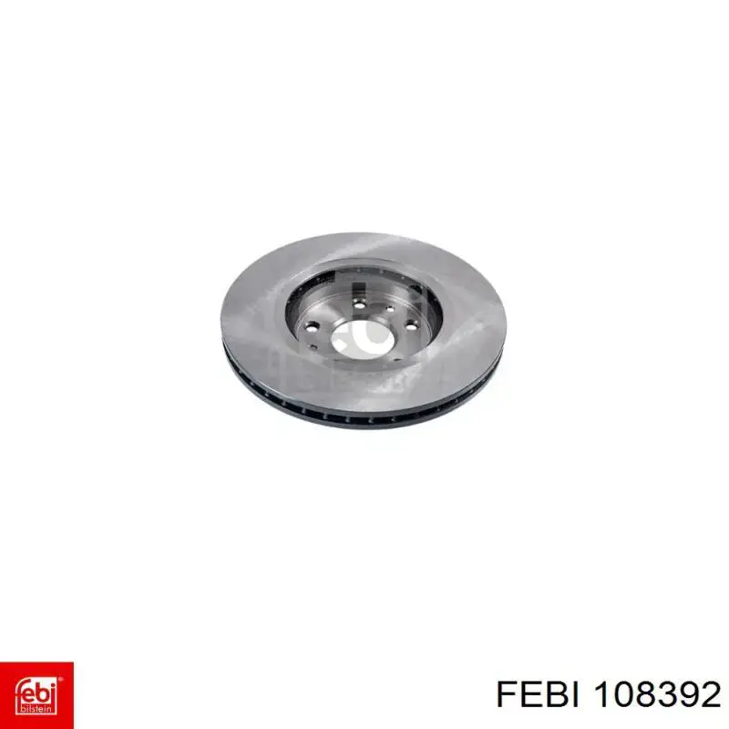 Гальмівні диски передні 108392 Febi