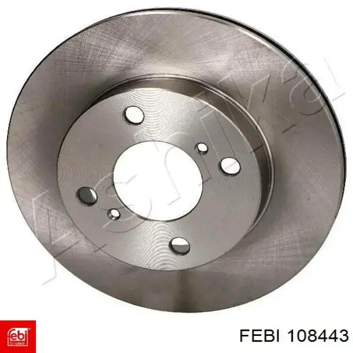 Диск переднього гальма Febi 108443 ціна, від 31.67 USD