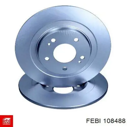Гальмівні диски 108488 Febi
