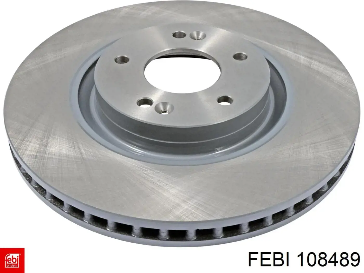 Диск гальмівний передній 108489 Febi