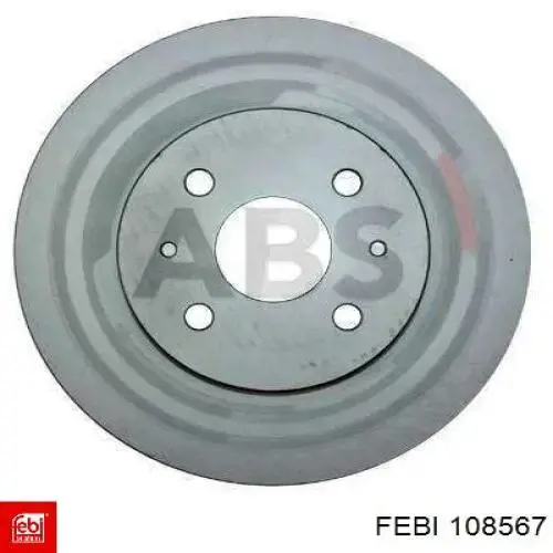 108567 Febi Гальмо дискове переднє