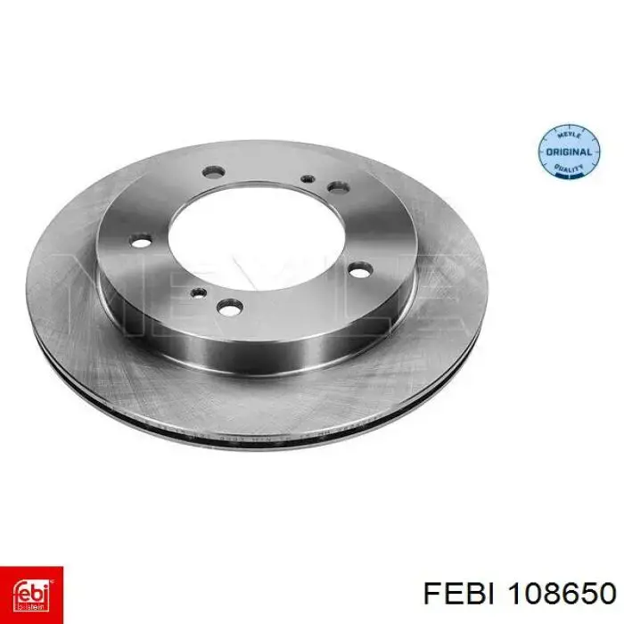 Диск переднього гальма Febi 108650 ціна, від 30.39 USD