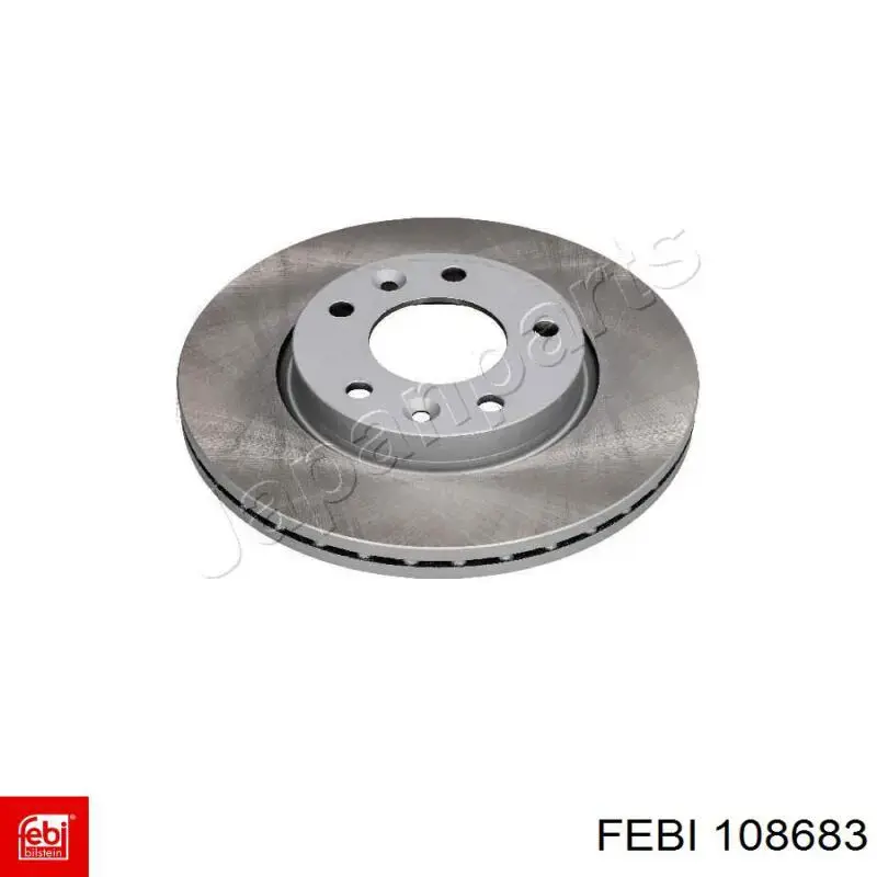 Диск переднього гальма Febi 108683 ціна, від 28.56 USD
