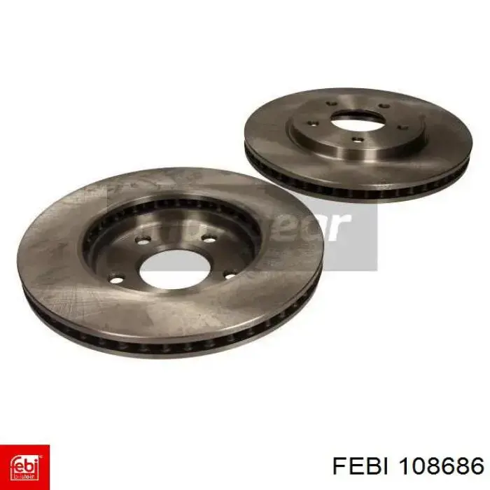 Купити 108686 Febi Ротор гальмівний