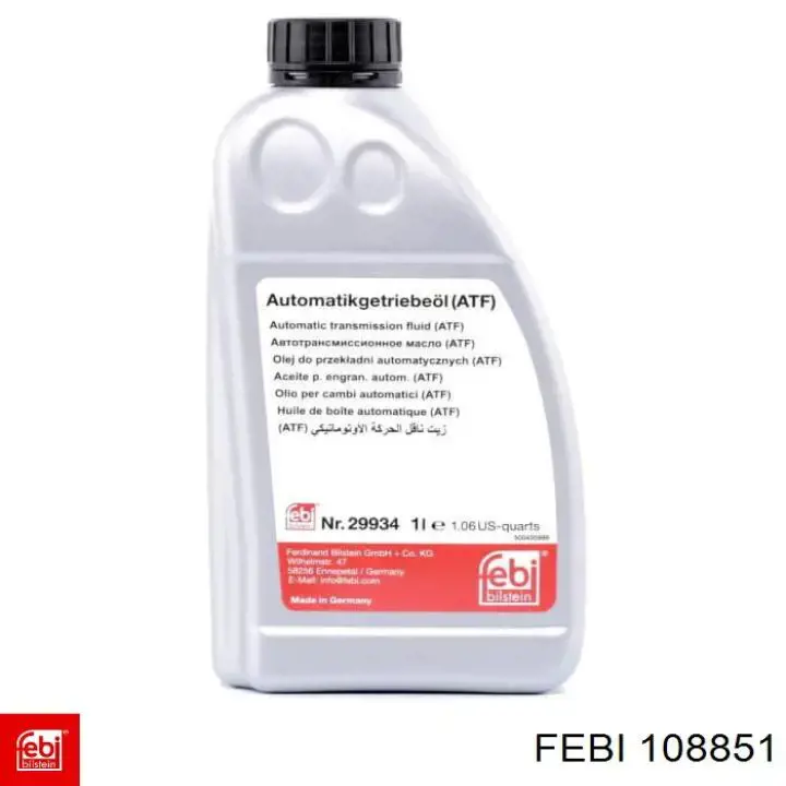 Фільтр АКПП 108851 Febi