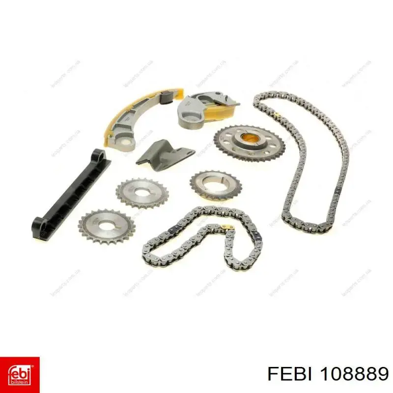 Купити 108889 Febi Комплект ланцюга ГРМ