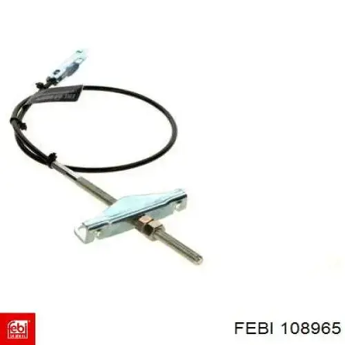 Трос стоянкового гальма передній Febi 108965 ціна, від 17.73 USD