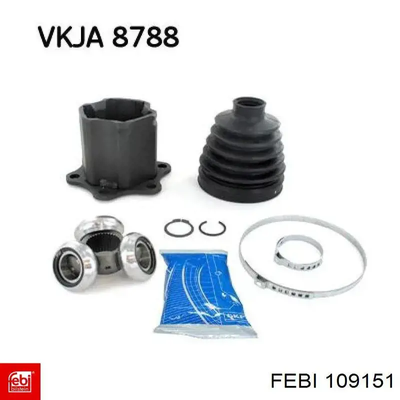 Граната колісна Febi 109151 ціна, від 55.34 USD