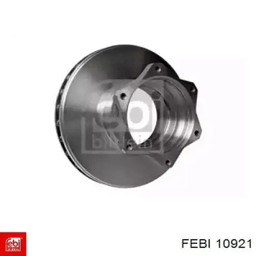 10921 Febi диск гальмівний задній