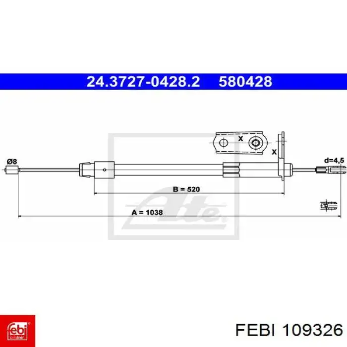 Буфер-відбійник амортизатора заднього Febi 109326 ціна, від 20.44 USD