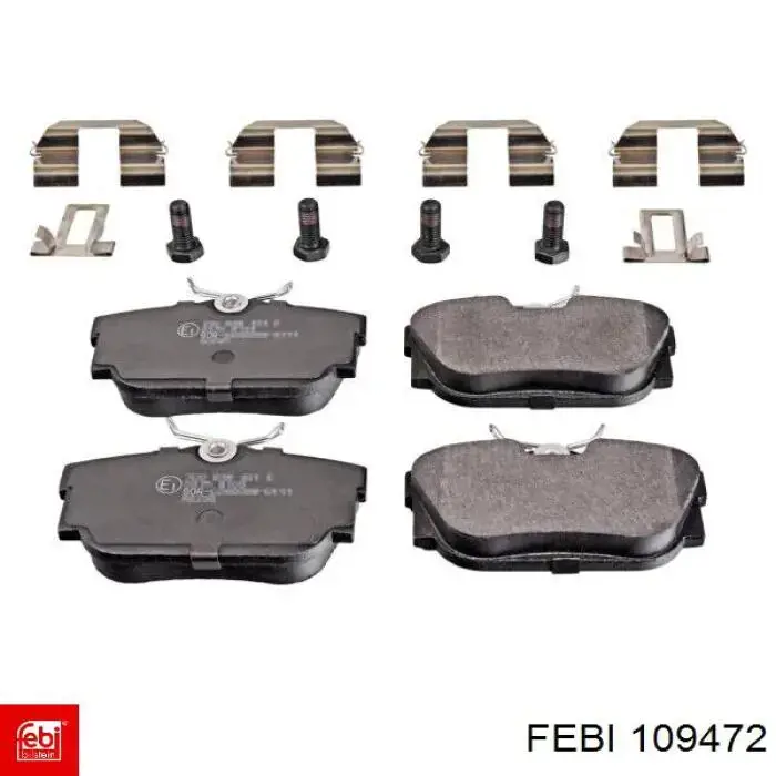 Купити 109472 Febi Датчик АБС (ABS) задній