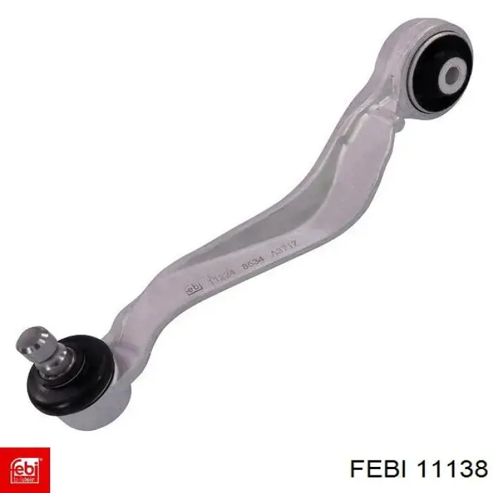 Важіль передньої підвіски верхній, правий 11138 Febi