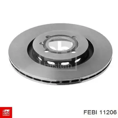 Диск переднього гальма Febi 11206 ціна, від 41.59 USD