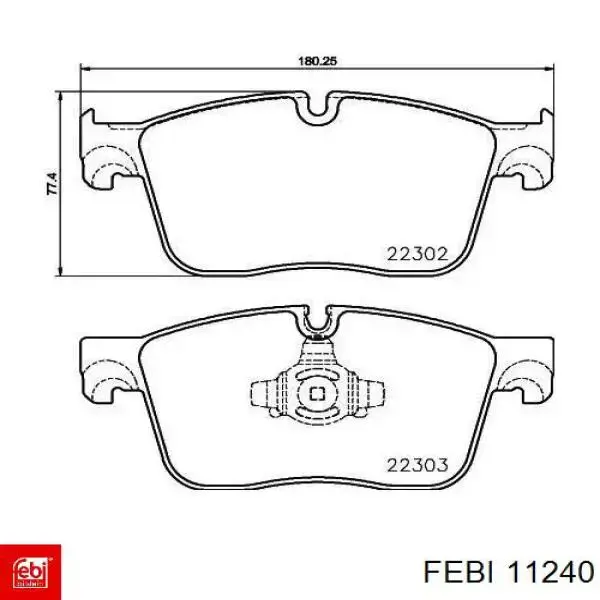 Купити 11240 Febi Фільтр салону вугільний
