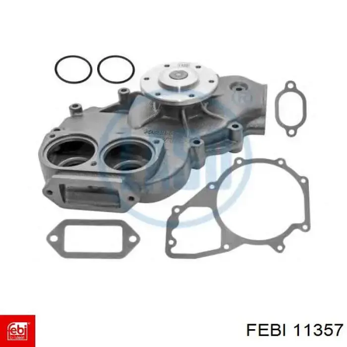 Помпа охолодження Hepu P1428 ціна, від 122.11 USD