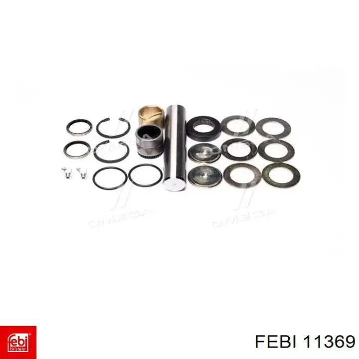 Ремкомплект шкворня поворотного кулака Febi 11369 ціна, від 43.24 USD