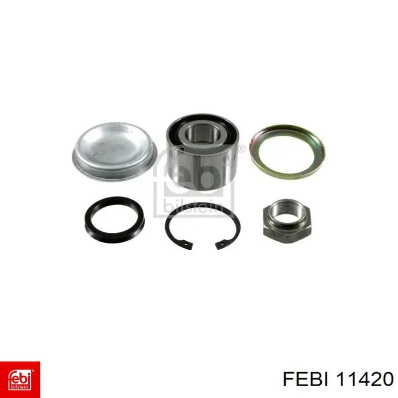 Купити 11420 Febi Підшипник задньої ступиці