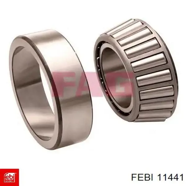 Підшипник ступиці передній, внутрішній Febi 11441 ціна, від 49.99 USD