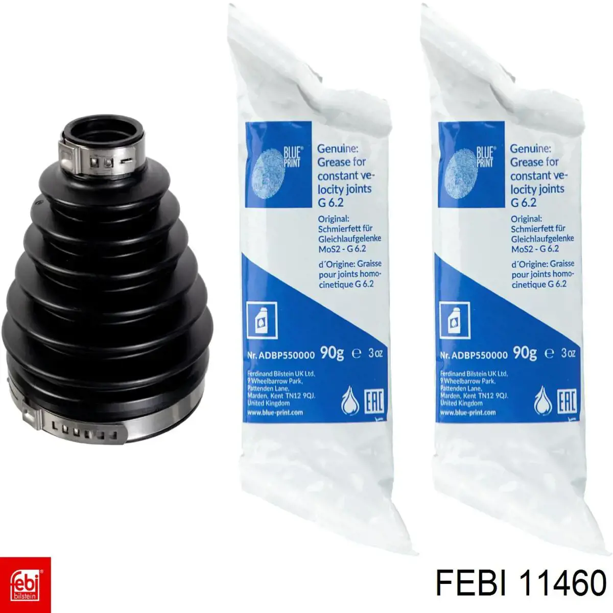 Диск переднього гальма Febi 11460 ціна, від 26.48 USD