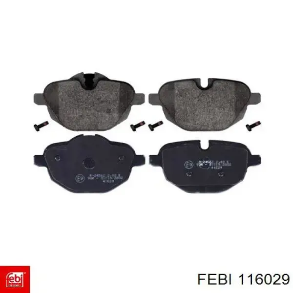 Задні гальмівні колодки Febi 116029 ціна, від 53.14 USD