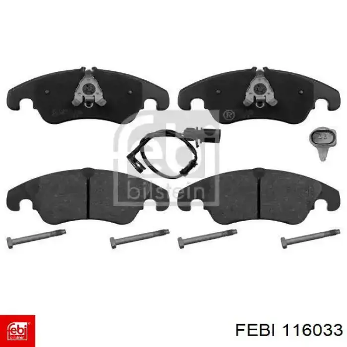 Передні тормозні колодки DP42091R EBC Brakes