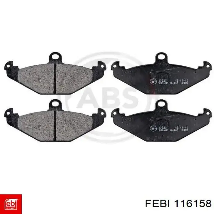 Задні гальмівні колодки Brembo P59026 ціна, від 16.91 USD