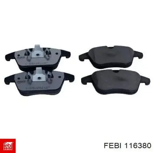 Гальмівні колодки Febi 116380 ціна, від 40.19 USD