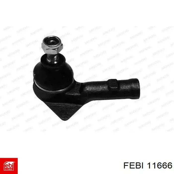 11666 Febi Шланг/патрубок радіатора охолодження, нижній