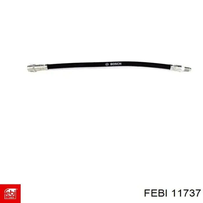 Шланг гальмівний задній Febi 11737 ціна, від 6.54 USD