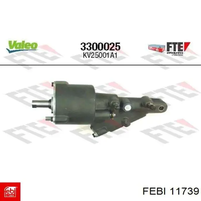 Підсилювач зчеплення ПГУ Febi 11739 ціна, від 118.52 USD