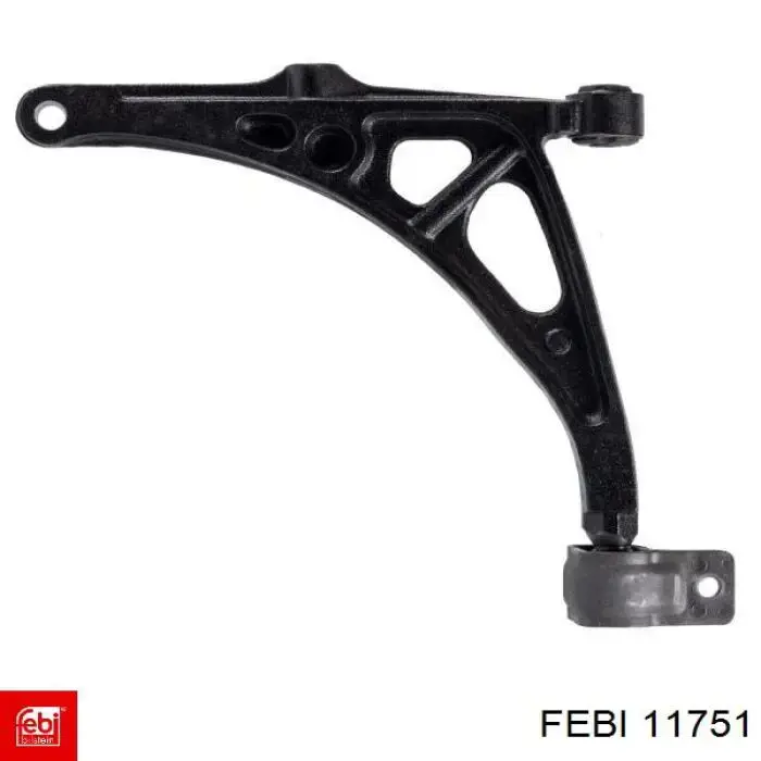 Важіль передньої підвіски нижній, правий Febi 11751 ціна, від 3.19 USD