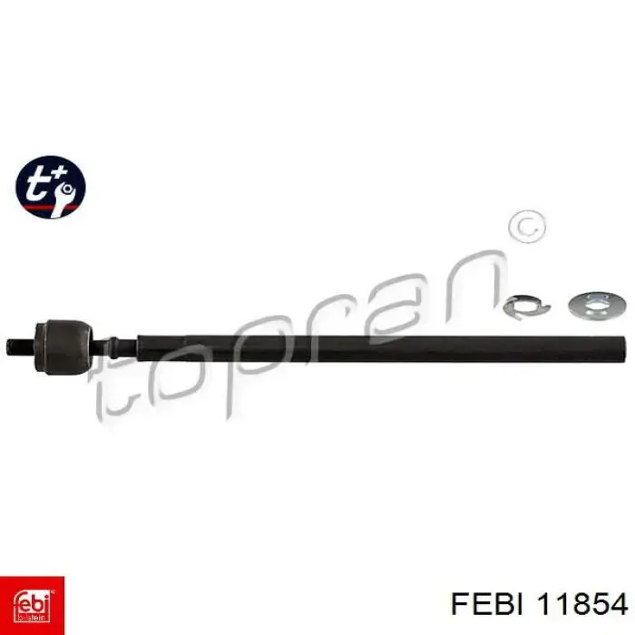 Тяга рульова поперечна Febi 11854 ціна, від 7.69 USD