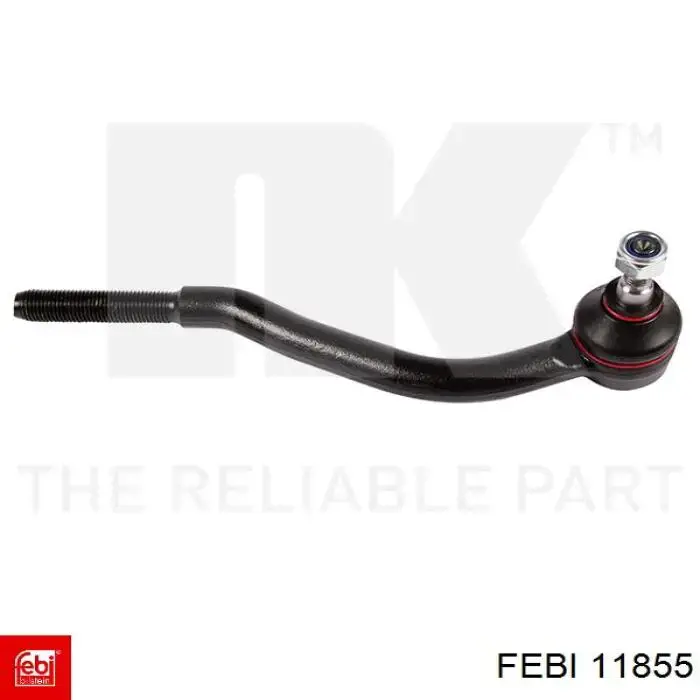 Наконечник рульовий Febi 11855 ціна, від 9.92 USD