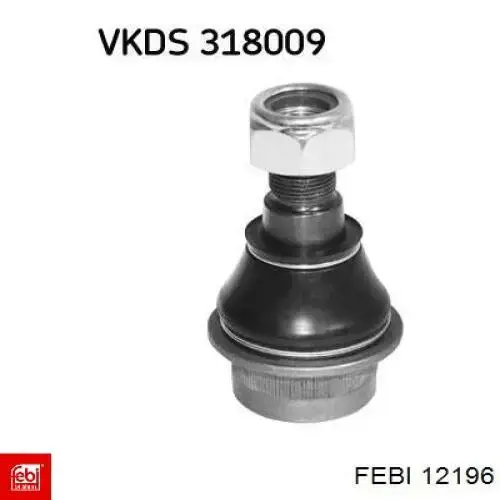 Купити 12196 Febi Кульова опора, нижня