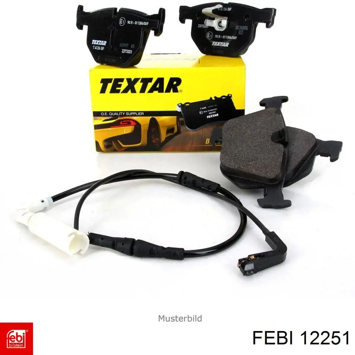 12251 Febi Гнучка гальмівна трубка передня