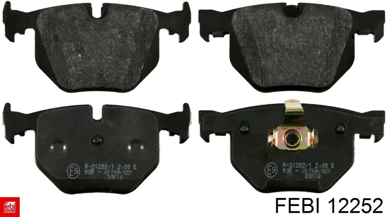 Подушка кріплення глушника Febi 12252 ціна, від 1.30 USD