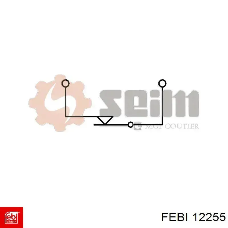 Купити 12255 Febi Датчик педалі гальма
