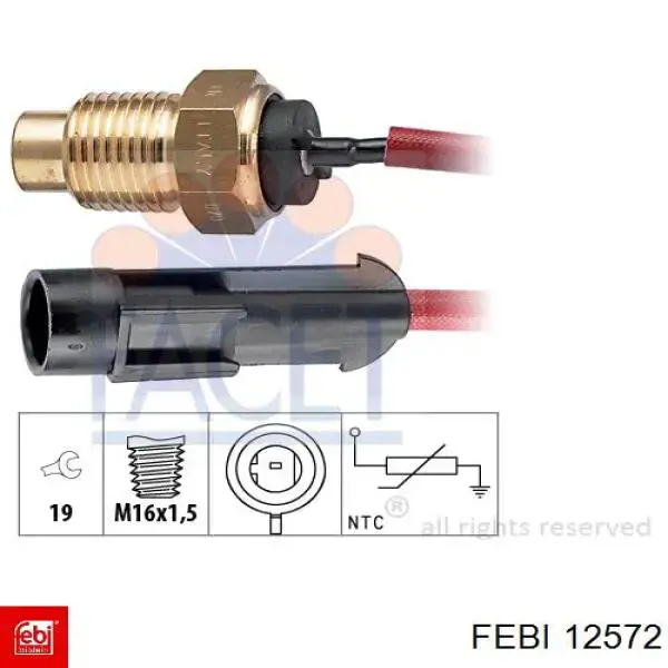 Маточина колеса передня Febi 12572 ціна, від 19.60 USD