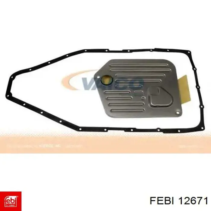 Фільтр коробки автомат Febi 12671 ціна, від 18.65 USD
