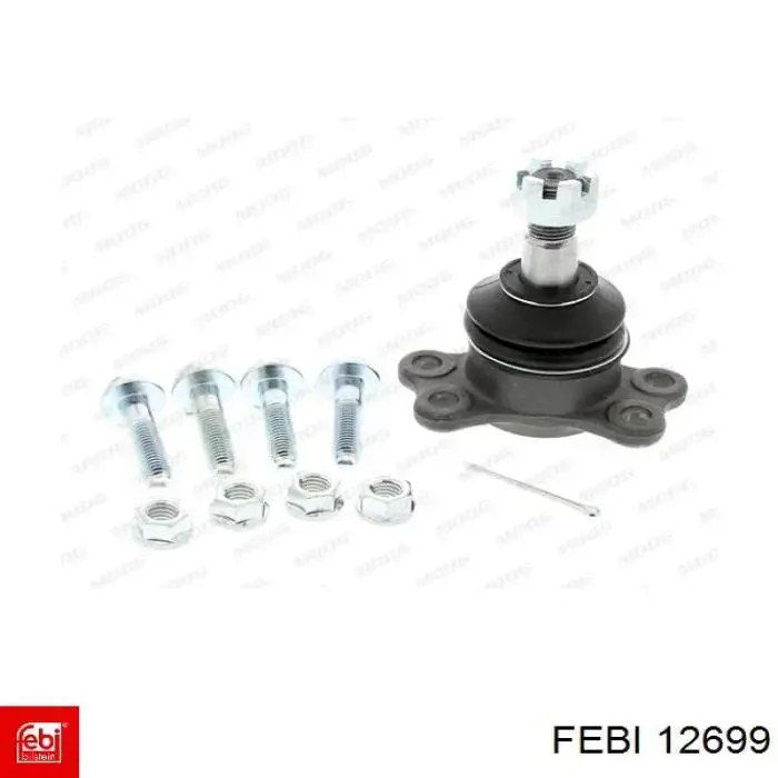 Купити 12699 Febi Тяга рульова в зборі, права