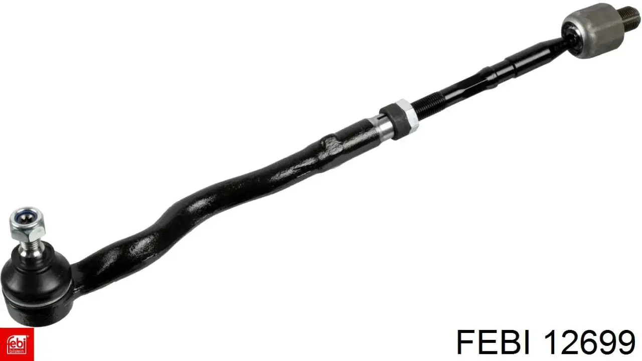 Тяга рульова в зборі, права Febi 12699 ціна, від 38.54 USD