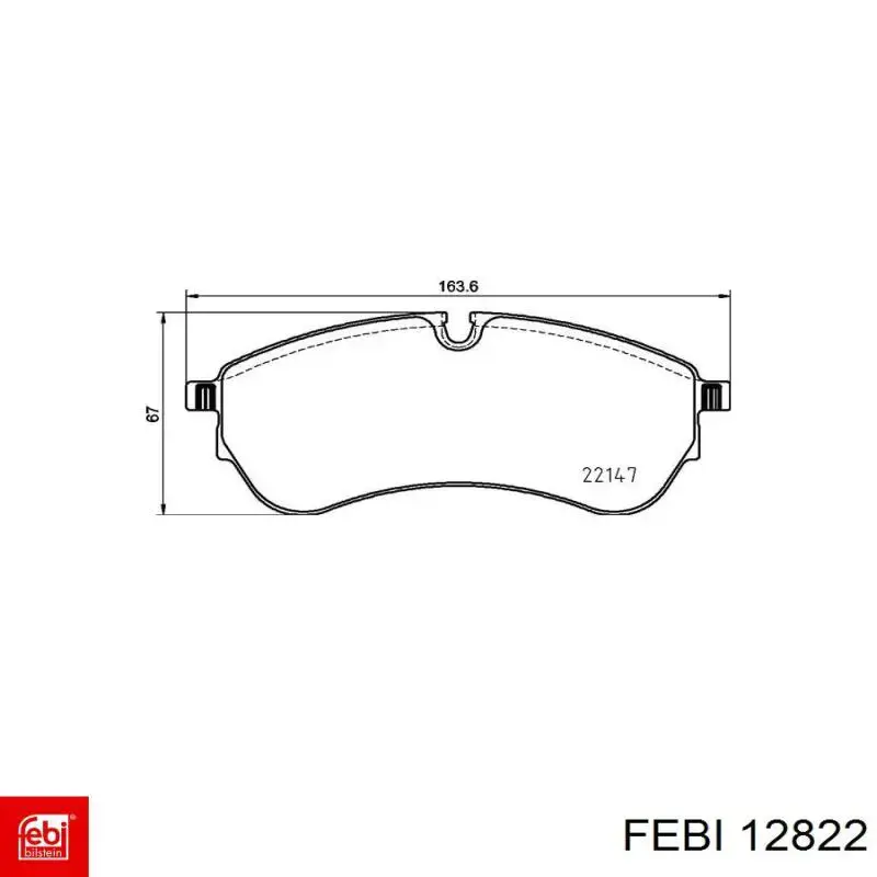 Вихлопний клапан Febi 12822 ціна, від 14.33 USD